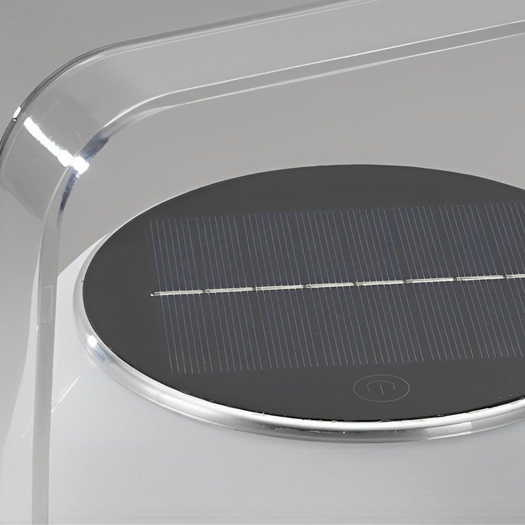 Lanterne solaire rechargeable portable étanche avec télécommande