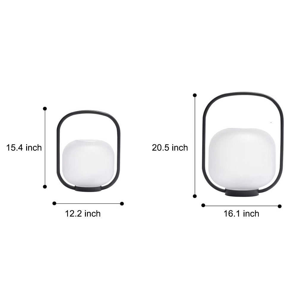 Lanterne solaire extérieure étanche LED rechargeable avec poignée