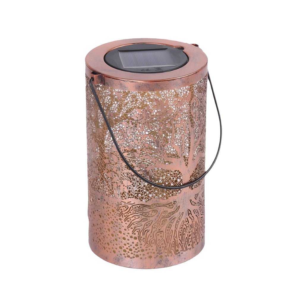 Lanterne solaire suspendue pour arbre étanche à projection rétro