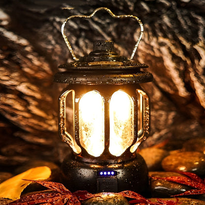 Lanterne extérieure portable LED étanche rechargeable