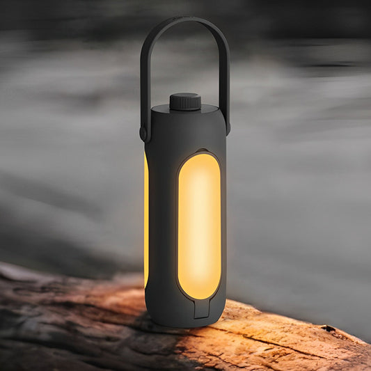 Lanterne de camping portable à LED dimmable, rechargeable USB