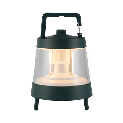 Lanterne camping verte étanche LED rechargeable USB 5V dimmable
