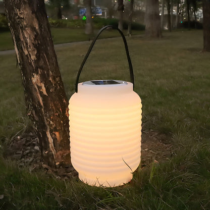Lanterne solaire portable de camping étanche LED blanche