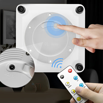 Lanterne extérieure carrée LED blanche étanche avec télécommande