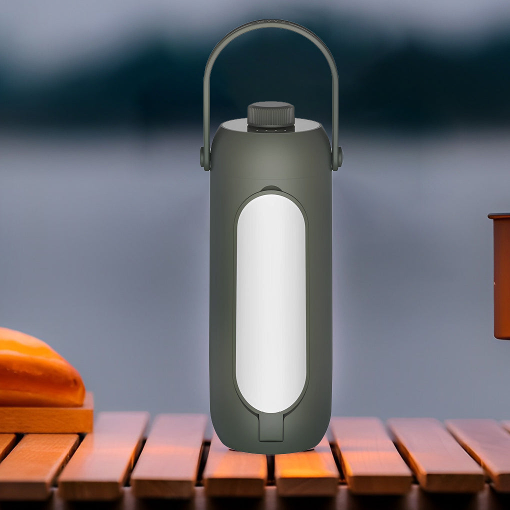 Lanterne de camping portable à LED dimmable, rechargeable USB