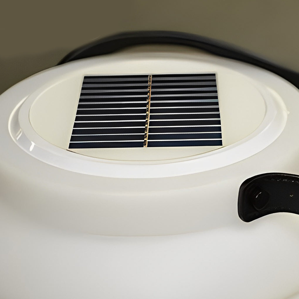 Lanterne solaire portable de camping étanche LED blanche