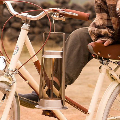 Lanterne extérieure LED portable USB rechargeable tactile étanche