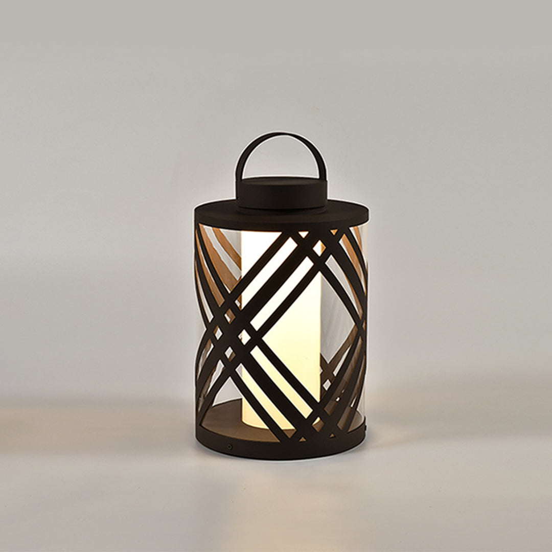 Lanterne extérieure style moderne perforée étanche