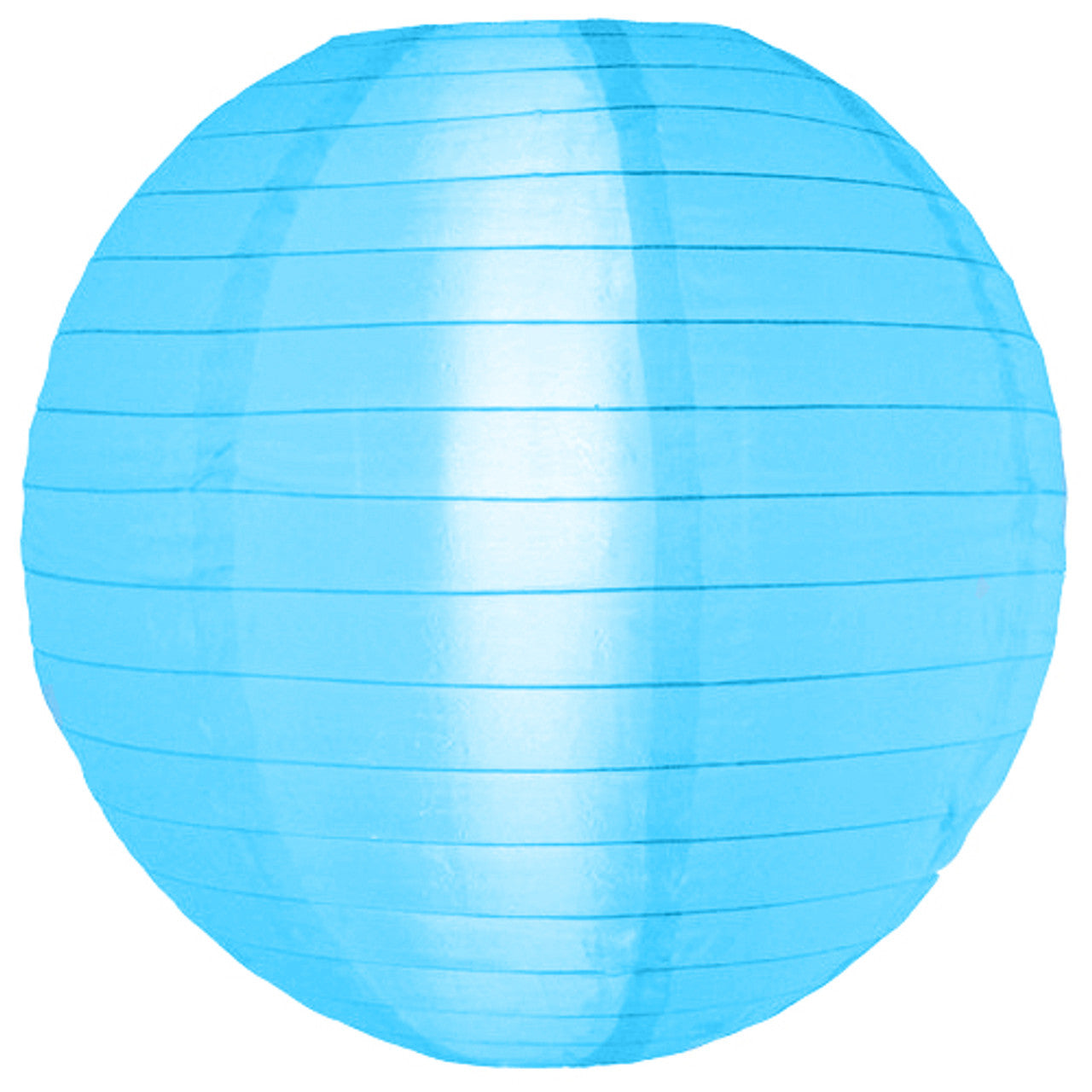 Lanterne suspendue en nylon bleue Agean