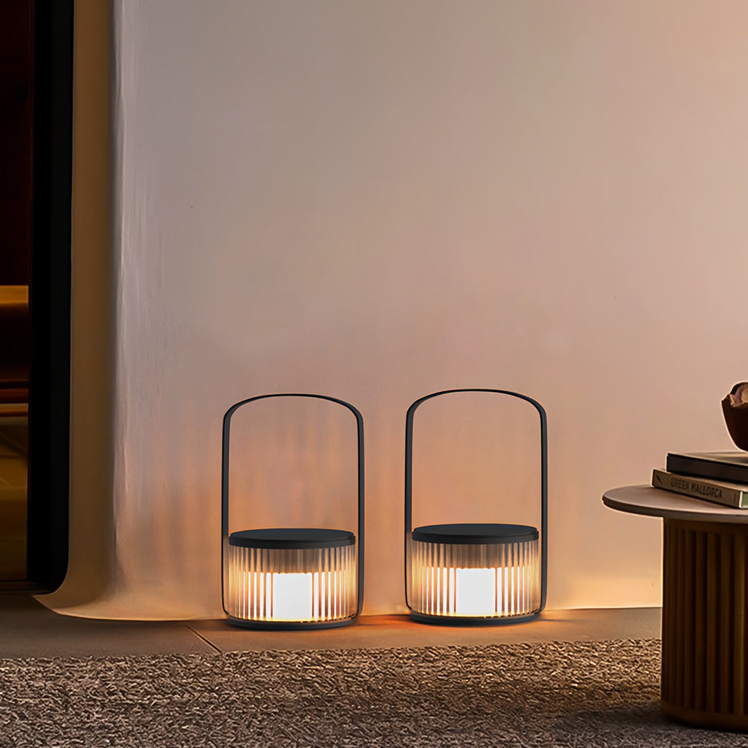 Lanterne de camping LED portable rechargeable d'ambiance