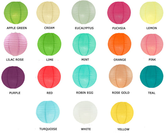 Lanterne 12 pouces couleurs personnalisables