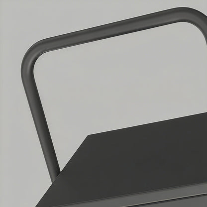 Lanterne de camping noire étanche, chic et lumineuse