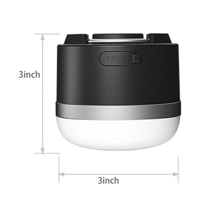 Lanterne de camping étanche, rechargeable et portable