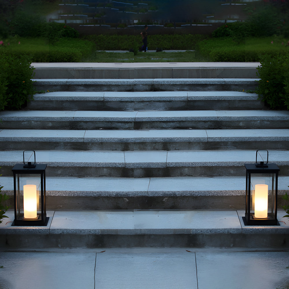 Lanterne extérieure moderne minimaliste LED étanche jardin