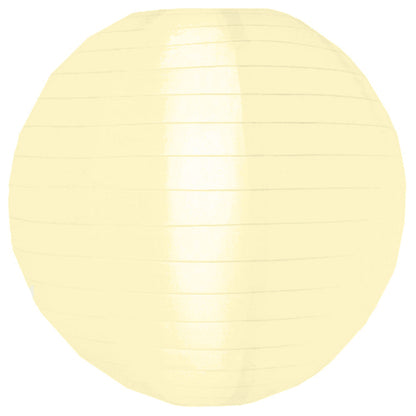 Lanterne en nylon blanche antique suspendue