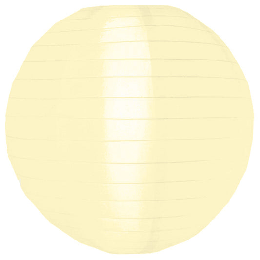 Lanterne en nylon blanche antique suspendue