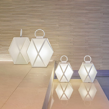 Lanterne sur pilier extérieure moderne portable de jardin