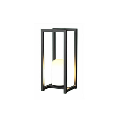 Lanterne extérieure noire de cour étanche décorative