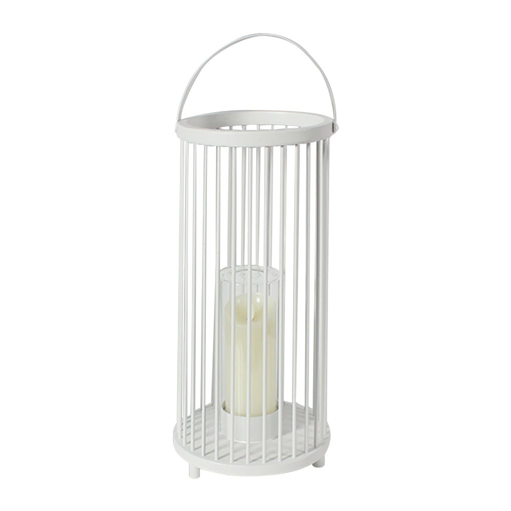Lanterne de jardin étanche rechargeable portable à cage prise US