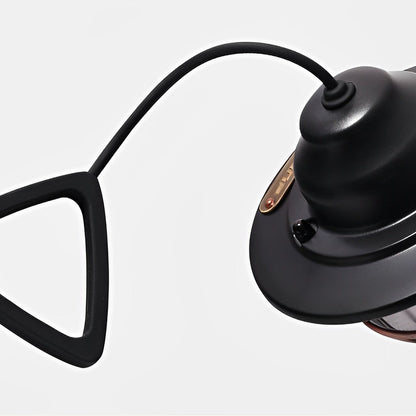 Lanterne de camping suspendue portable vintage rechargeable USB