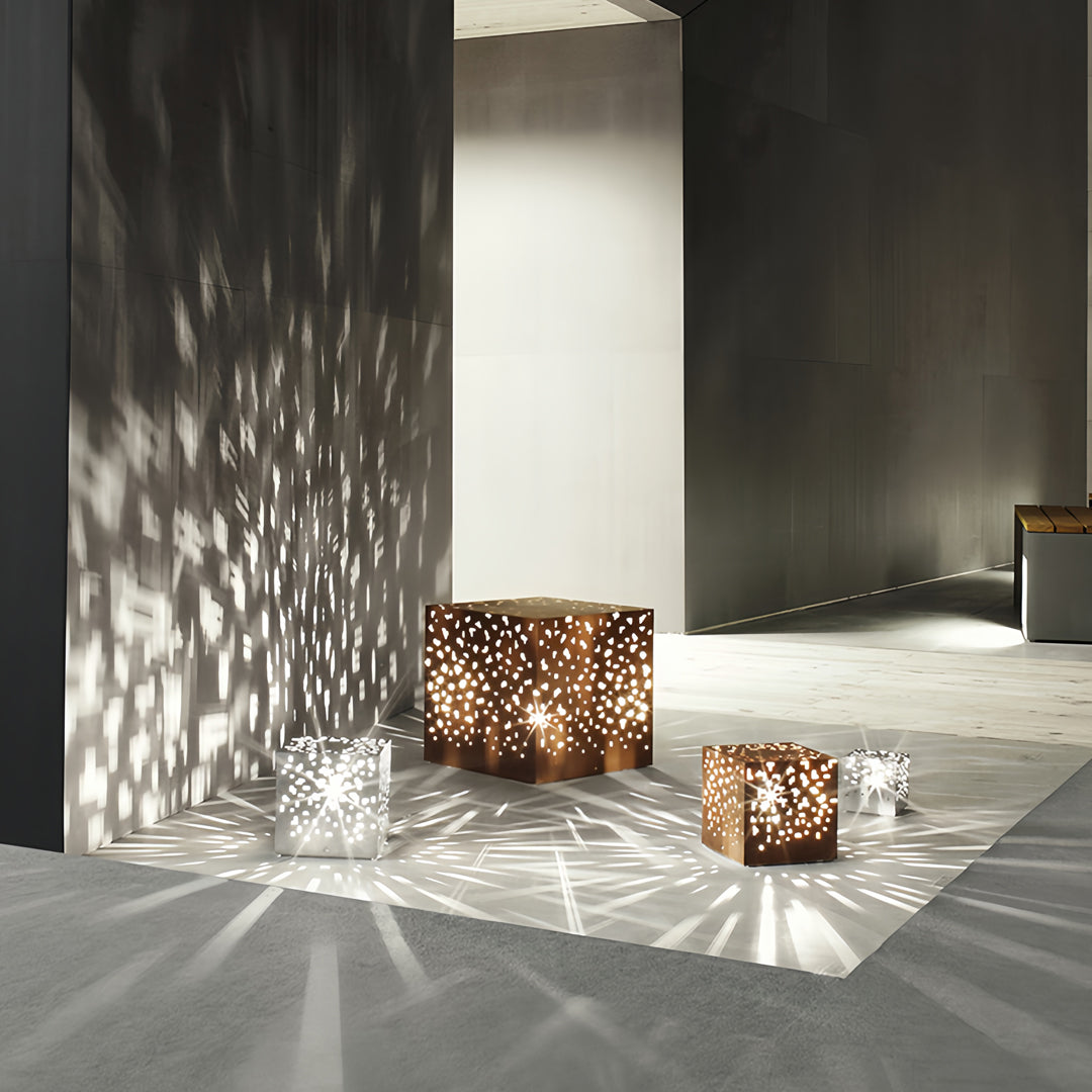 Lanterne extérieure lampe décorative noire étanche