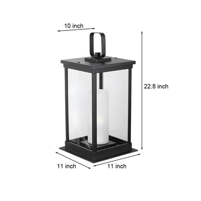 Lanterne extérieure moderne minimaliste LED étanche jardin