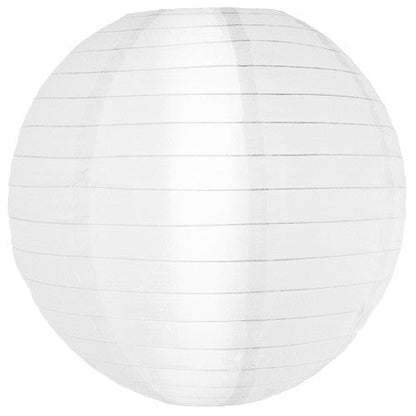 Lanterne suspendue en nylon blanche